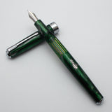 Wality/Airmail 55 Eyedropper Fountain Pen with Kanwrite Semi Flex Nib - Green