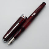 Wality/Airmail 55 Eyedropper Fountain Pen with Kanwrite Semi Flex Nib - Wine Red