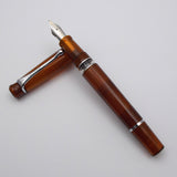 Kanwrite Heritage Piston Filler Fountain Pen - Amber