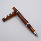 Kanwrite Heritage Piston Filler Fountain Pen - Amber