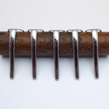 Set of 5 Fountain Pen Clips - Elephant Type, Chrome Plated