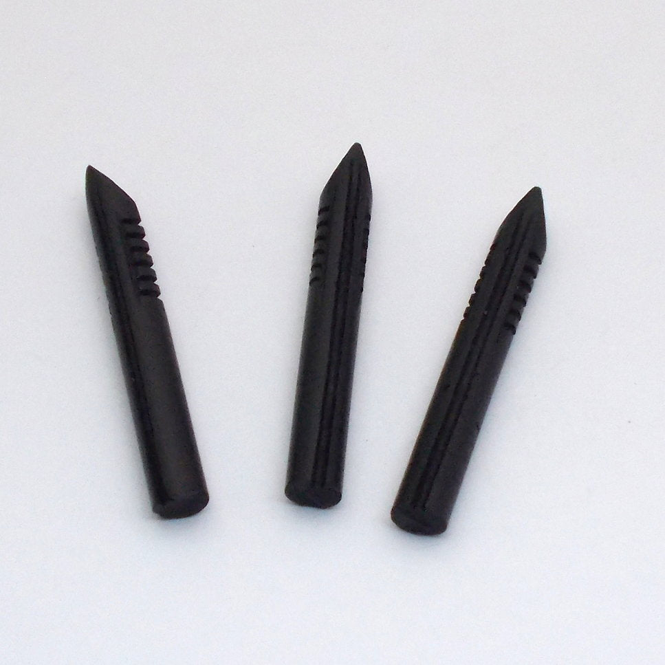 Set of 3 Fountain Pen Replacement Ebonite Feed for 5 Nibs kiwipens