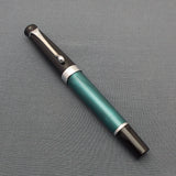 Kanwrite Heritage Piston Filler Fountain Pen - Pearl Green/Black Cap