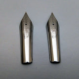 Set of 2 Kanwrite No.6 35mm Extra Fine (EF) Fountain Pen Nibs - SSF