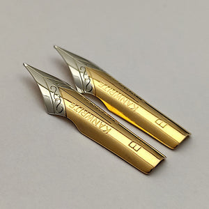 Set of 2 Kanwrite #5.5 Ultra Flex EF Fountain Pen Nibs - TTF