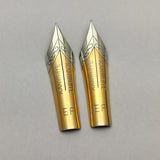 Set of 2 Kanwrite #5.5 Flex EF Fountain Pen Nibs - TTF