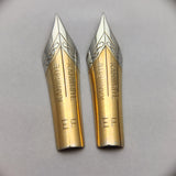 Set of 2 Kanwrite #5.5 Flex EF Fountain Pen Nibs - TTF