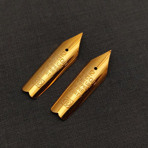 Set of 2 Vintage Ricoh No.8 (India Size) Fountain Pen Nibs