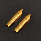 Set of 2 Vintage Ricoh No.8 (India Size) Fountain Pen Nibs