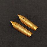 Set of 2 Vintage Ricoh No.8 (India Size) Fountain Pen Nibs