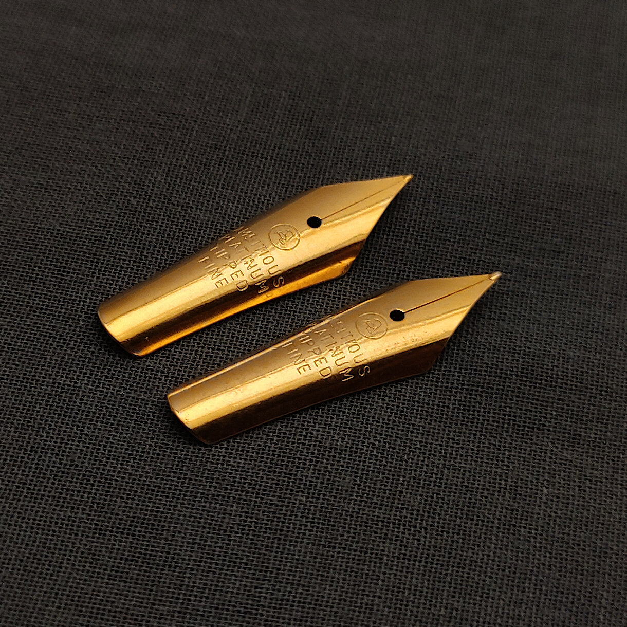 Set of 2 Vintage Ambitious No.5 Fountain Pen Nibs Kiwipens