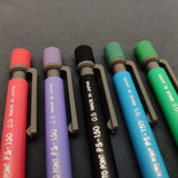 Set of 5 Vintage Power Stone PS-150  Mechanical Pencils - 0.5 mm (Made in Japan)