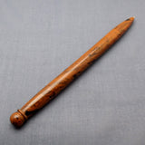 Madras Ebonite Handmade Ballpoint Pen - Big - Brown and Black Mottled