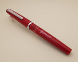 Vintage Butterfly Indian Eye Dropper Fountain Pen (NOS) - Red