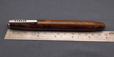 Madras Ebonite Seamless Big Handmade Fountain Pen – Brown and Black Mottled