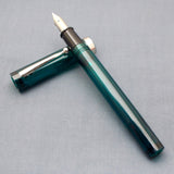 Vintage Sheaffer No Nonsense Fountain Pen (Made in USA) - Green Translucent