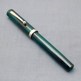Vintage Sheaffer No Nonsense Fountain Pen (Made in USA) - Green Translucent
