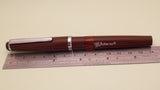 Vintage Butterfly Indian Eye Dropper Fountain Pen (NOS) - Brown