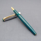 Vintage Blackbird Graduate Fountain Pen (NOS) - Made in India - Teal Color