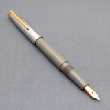 Vintage Blackbird Graduate Fountain Pen (NOS) - Made in India - Grey Color