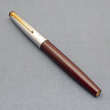 Vintage Blackbird Graduate Fountain Pen (NOS) - Made in India - Brown Color
