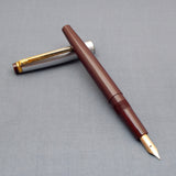 Vintage Blackbird Graduate Fountain Pen (NOS) - Made in India - Brown Color