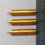 Vintage Esterbrook RELIEF No. 314  Dip Pen Nibs - Set of 3