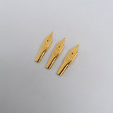 Set of 3 Vintage Ambitious SWAN No.4 Fountain Pen Nibs