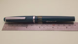 Vintage Butterfly Indian Eye Dropper Fountain Pen (NOS) - Blue Grey