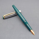 Vintage Blackbird Graduate Fountain Pen (NOS) - Made in India - Teal Color