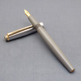 Vintage Blackbird Graduate Fountain Pen (NOS) - Made in India - Grey Color