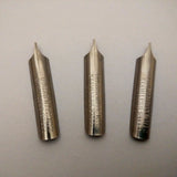 Vintage Perry & Co. DURABRITE No.2 Dip Pen Nibs - Set of 3