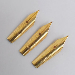 Set of 3 Vintage Ambitious No.2 Fountain Pen Nibs