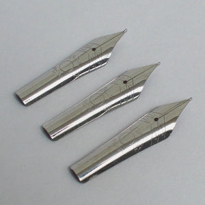 Set of 3 Vintage Ambitious No.6 35mm Fountain Pen Nibs