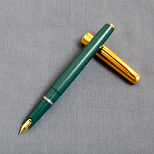 Vintage Pilot Super 70 Fountain Pen (NOS) - Made in India - Teal Colour