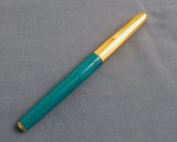 Vintage Pilot Super 70 Fountain Pen (NOS) - Made in India - Teal Blue Colour