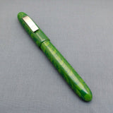 KIM ACR Jumbo Handmade Ebonite Fountain Pen - Kanwrite F/M/B Nib - Green