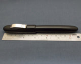 KIM ACR Jumbo Handmade Ebonite Fountain Pen - Kanwrite F/M/B Nib - Solid Black