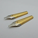 Set of 2 Kanwrite No.6 (35 mm) Stub Fountain Pen Nibs