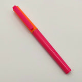 Vintage Platignum School Fountain Pen (NOS) Made in England -Orange/Pink/Green