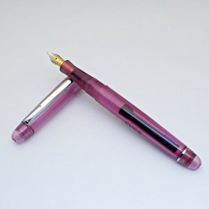 Click Signature Fountain Pen with 3-in-1 Filling System - Translucent Purple