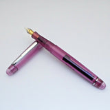 Click Signature Translucent Fountain Pen with 3-in-1 Filling System - Purple