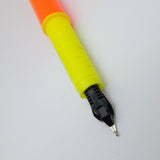 Vintage Platignum School Fountain Pen (NOS) Made in England -Orange/Pink/Green