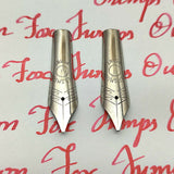 Set of 2 #6 35mm Cursive Italic (CI) Fountain Pen Nibs
