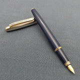 V’Sign Stride Dark Blue Fountain Pen with with 3-in-1 Filling System