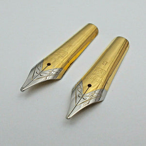 Set of 2 Kanwrite No.6 35mm Broad Stub (B Stub) Fountain Pen Nibs - TTF