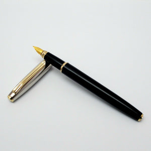 V’Sign Stride Black Fountain Pen with 3-in-1 Filling System