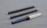 Click Aristocrat Fountain Pen 3-in-1 Filling - Fine Nib - Chrome Trim - Pink