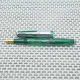 Airmail/Wality 58C Eyedropper Fountain Pen - Green Marbled