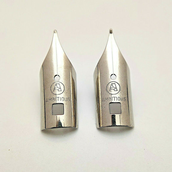 Set of 2 Replacement Nibs for Vintage Parker 25 Fountain Pen